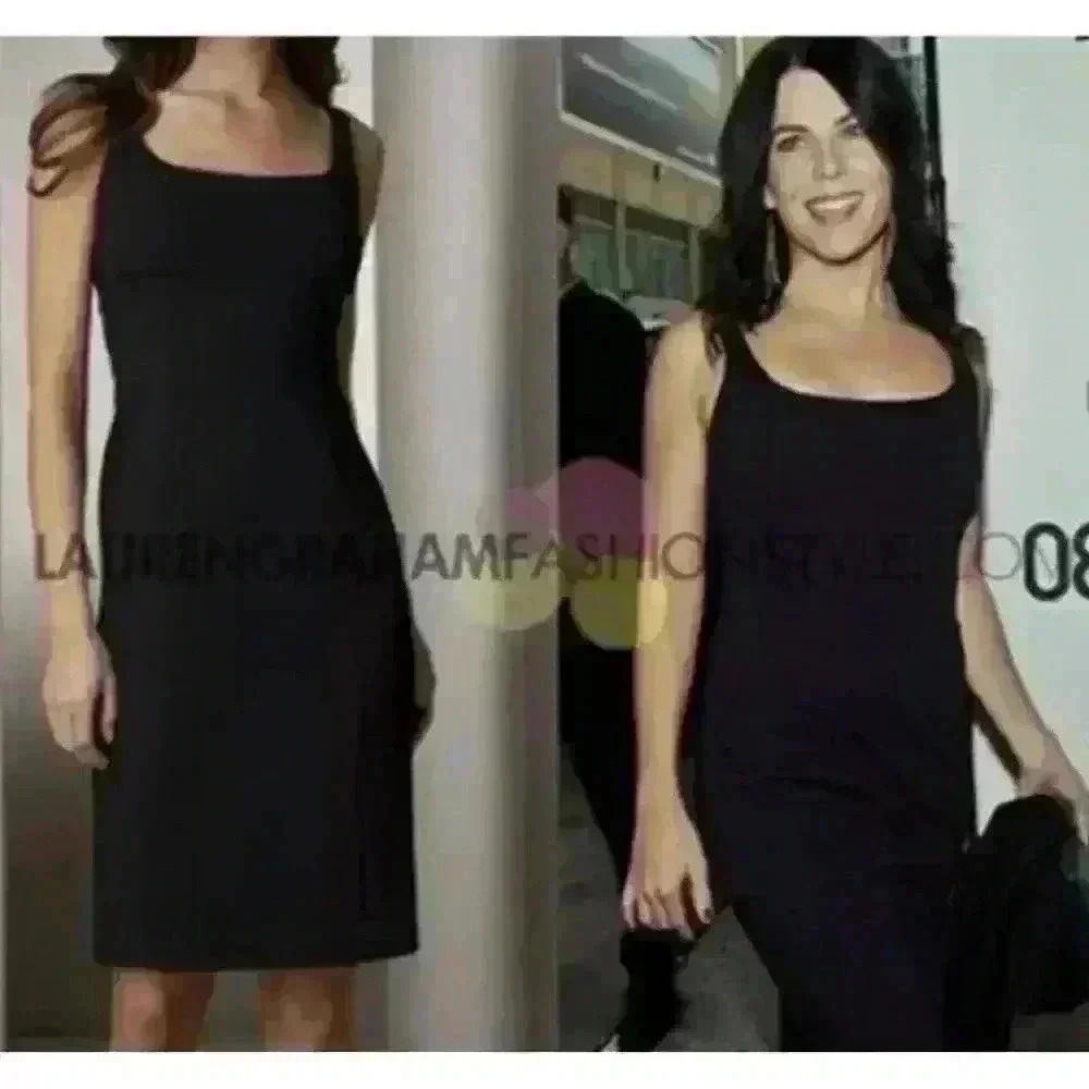 EUC Diane Von Furstenburge - DVF Bodycon Black Bridget Dress Size 2 - Picture 7 of 15